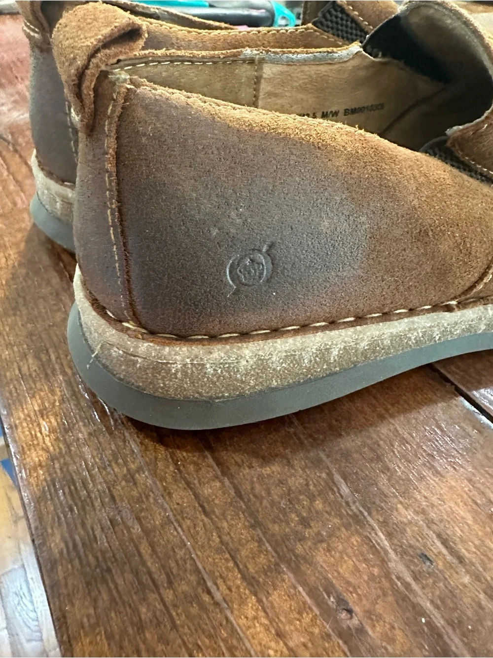 Born Bryson Slip-On Loafer — Brown